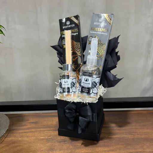 Box de sahumerios y aroma negro